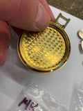 14K Gold jean louis roehrich pocket watch Vtg 17 jewel 21 grams Antique Swiss