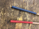 Vtg Pair Carninval Sticks Cane Drum Batton Marching Souvenir Parade Staff Wood!