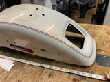 OEM Factory Pearl White Rear fender Harley Softail Deuce FXSTD Nice!