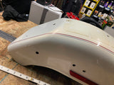 OEM Factory Pearl White Rear fender Harley Softail Deuce FXSTD Nice!