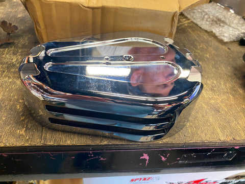 Kuryakyn Crusher Maverick Pro Air Cleaner/Filter Cover Chrome Harley M8 Custom!