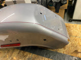 OEM Factory Silver Rear fender Harley Softail Deuce FXSTD Nice!
