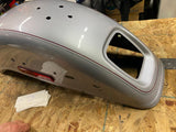 OEM Factory Silver Rear fender Harley Softail Deuce FXSTD Nice!