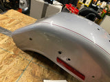 OEM Factory Silver Rear fender Harley Softail Deuce FXSTD Nice!