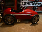 Giordani American Retro Ferrari 500 Pedal Car Grand prix racer F2 Oil Gas Cave!