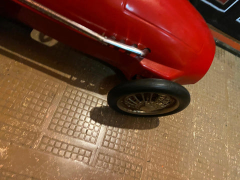 giordani ferrari pedal car Giordani American Retro Ferrari 500 Pedal Car Grand prix racer F2 Oil – cyclewarehouse.online