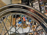 OEM Rear Spoke Wheel Harley Touring Softail Heritage Dyna Sportster 1984-99 3x16