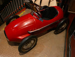 Giordani American Retro Ferrari 500 Pedal Car Grand prix racer F2 Oil Gas Cave!