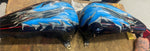 Custom Paint Airbrush Gas tanks Fatbob Harley Shovelhead F16 Viper fighting Falc