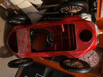 Giordani American Retro Ferrari 500 Pedal Car Grand prix racer F2 Oil Gas Cave!
