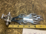 Flame Cut Solo Seat Mount Bracket Custom Chopper Bobber Motorcycle Harley Rigid!