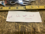 Flame Cut Solo Seat Mount Bracket Custom Chopper Bobber Motorcycle Harley Rigid!