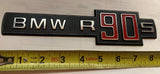 BMW R 90 S Engine Badge BMW R90S  Metal Chrome Emblem Motorcyle Engine Motor