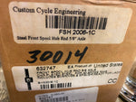 Custom Cycle Engineering Spool Hub chopper Front wheel Chrome 5/8 Old Skool!