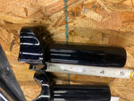 4" Black Handlebar Risers OEM Harley Sportster Dyna FXR chopper Straight Factory