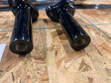 4" Black Handlebar Risers OEM Harley Sportster Dyna FXR chopper Straight Factory