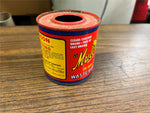 VTG Antique 1930s Mule Kick Waste Pipe Cleaner 12oz Graphic Tin Can