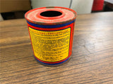 VTG Antique 1930s Mule Kick Waste Pipe Cleaner 12oz Graphic Tin Can