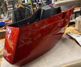 Right CVO Saddlebag wHISKEY fIRE Orange Lower Harley Touring Street Glide 2024^