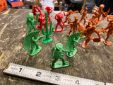Marx Cowboys Indians Alamo Play set Soldiers American History Vtg Toys Lot!