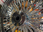 18X5.5 FAT SPOKE REAR WHEEL 25MM HARLEY SOFTAIL  CHOPPERS 200 TIRE CUSTOM CHROME