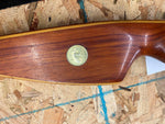 Bear Glass Powered Tigercat Vtg Recurve Bow Brown 45# 62" Archery Hunting!