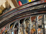 18X5.5 FAT SPOKE REAR WHEEL 25MM HARLEY SOFTAIL  CHOPPERS 200 TIRE CUSTOM CHROME