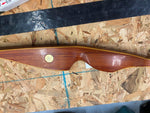 Bear Glass Powered Tigercat Vtg Recurve Bow Brown 45# 62" Archery Hunting!