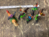 Britains LTD 1971 Deetail Horses Mounted Cowboy Indian Asian Mongols Calvary Lot
