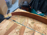 Bear Glass Powered Tigercat Vtg Recurve Bow Brown 45# 62" Archery Hunting!