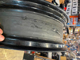18X5.5 FAT SPOKE REAR WHEEL HARLEY TOURING FLH 2009^ CUSH STREET ROAD GLIDE KING