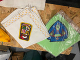 Boy Scouts Scarves 70's Conclave Allegheny Trails counsel Camps Neckerchief Lot!