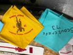 Boy Scouts Scarves 70's Conclave Allegheny Trails counsel Camps Neckerchief Lot!