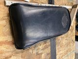 OEM Harley Logo Sissybar Backrest Pad Bar Shield Tall Sportster FXR Softail Chop
