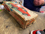 Vtg Licensed Chevy Red Corvette Car Tin Toy Orig Box Japan Battery Ichida Minty!