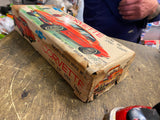Vtg Licensed Chevy Red Corvette Car Tin Toy Orig Box Japan Battery Ichida Minty!