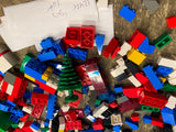 Vtg Lego building toys Lot Bricks Blocks Base Plates Large Small Colors Mixed !