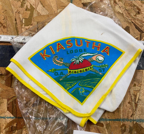 Boy Scouts Scarf 57 Conclave Kiesutha Allegheny trails Neckerchief apparel BSA