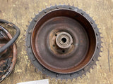 OEM Rear Brake Drum Plate wheel cylinder shoes 1967-72 Shovelhead Juice FLH FX