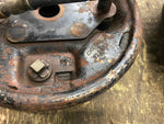 OEM Rear Brake Drum Plate wheel cylinder shoes 1967-72 Shovelhead Juice FLH FX