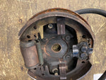 OEM Rear Brake Drum Plate wheel cylinder shoes 1967-72 Shovelhead Juice FLH FX