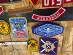 Boy Scouts Sash Conclave Patches awards Allegheny trails Nemacolin Kiasutha 70's
