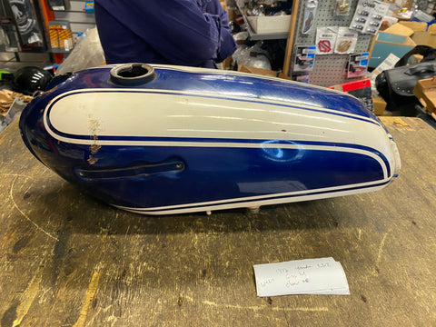 Factory Gas Fuel Tank Yamaha LS-2 LS2 Two Stroke Twin 100cc Vtg Clean inside