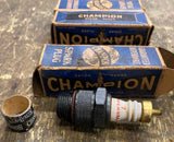 NOS Vtg Champion Spark plug 7 Cadillac Fiat Austin Bentley Rolls Royce Sunbeam
