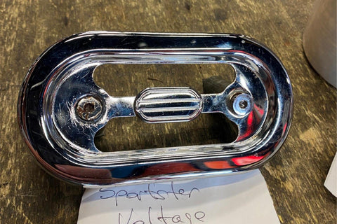 Harley 1991-2003 XL Sportster 883 1200 Chrome Voltage Regulator Cover