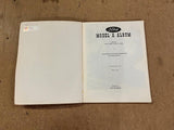 Vintage April 1960 First Edition Ford Model A Album Photo Book Manual