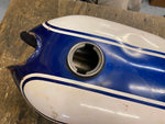Factory Gas Fuel Tank Yamaha LS-2 LS2 Two Stroke Twin 100cc Vtg Clean inside