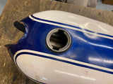 Factory Gas Fuel Tank Yamaha LS-2 LS2 Two Stroke Twin 100cc Vtg Clean inside