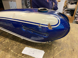 Factory Gas Fuel Tank Yamaha LS-2 LS2 Two Stroke Twin 100cc Vtg Clean inside
