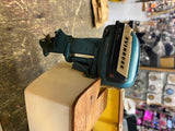 Vtg dolfin wood boat evinrude Motor battery Operated  japan Toy 15" 50's surviv